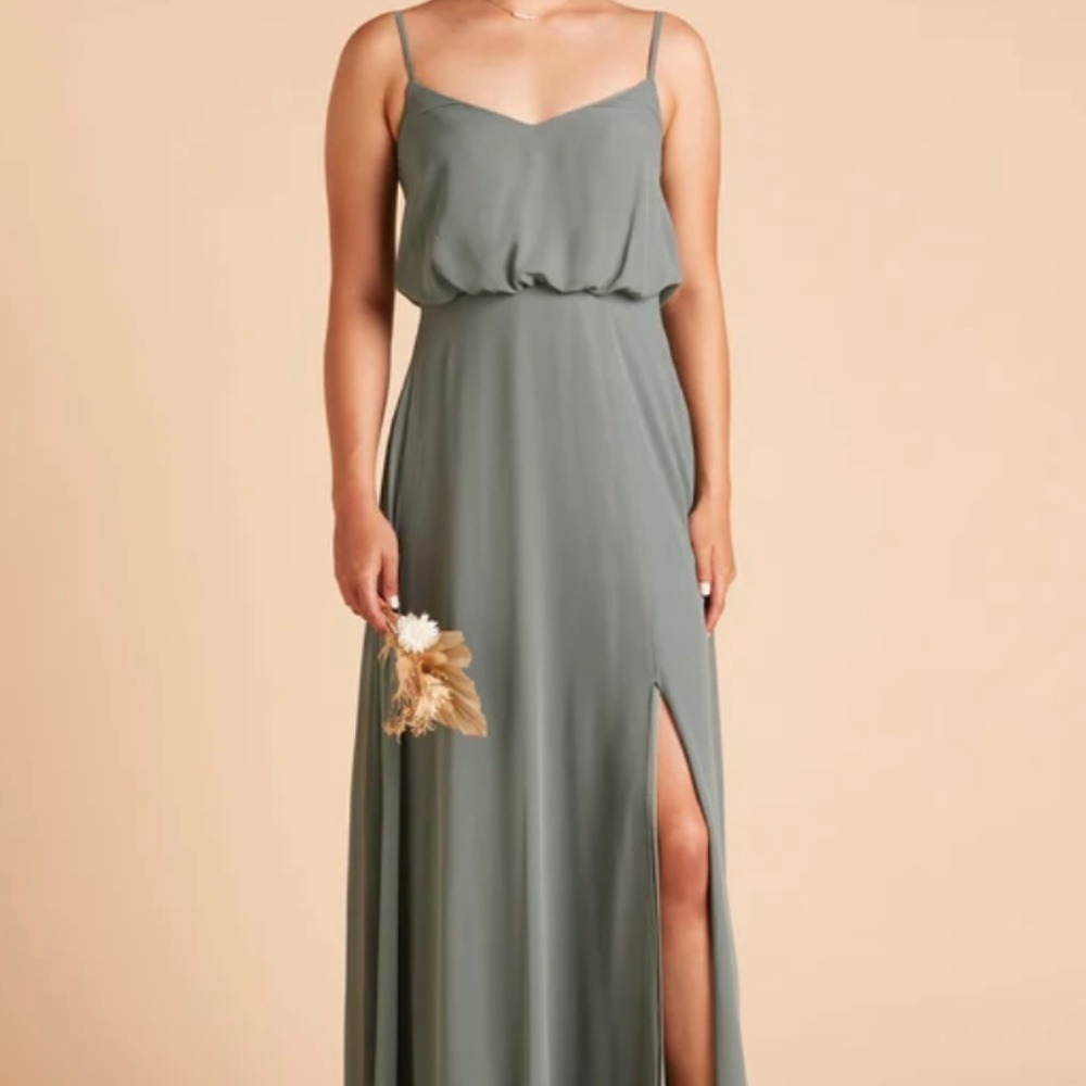 Birdy Grey Sage Green Maxi Dress